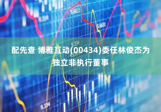 配先查 博雅互动(00434)委任林俊杰为独立非执行董事
